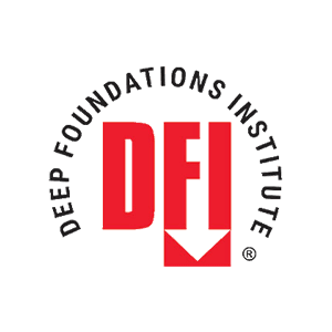Cover of DFI Journal’s special Ground Improvement edition featuring technical illustrations and bold typography highlighting foundation engineering topics.